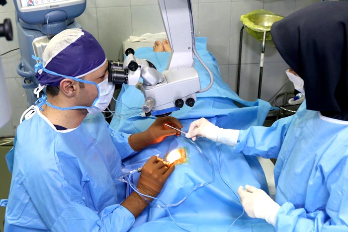 Corneal transplantation in Iran, Mashhad by Dr. Siamak Zarei Ghanavati in Goharsa Surgery Center